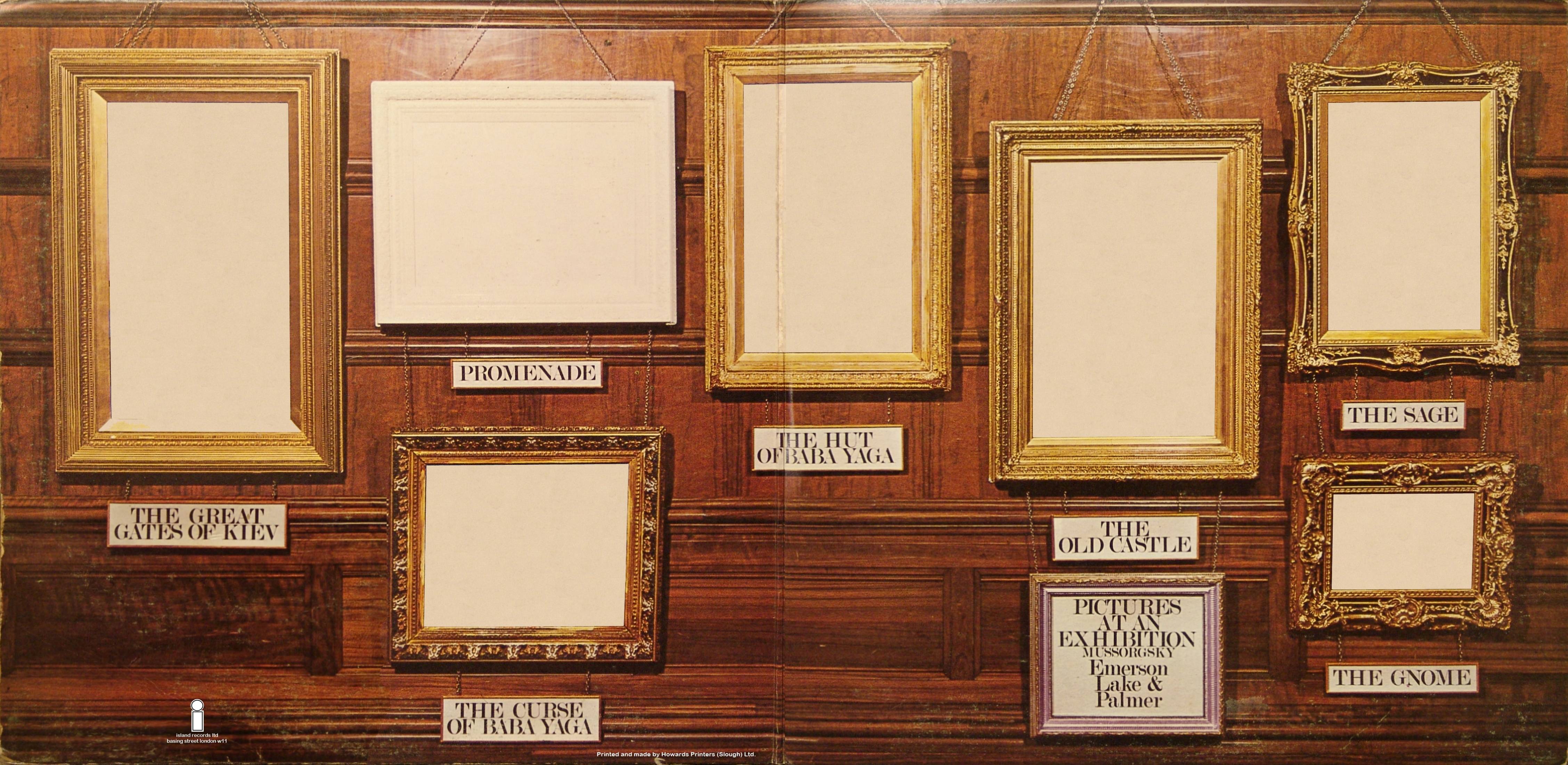 Emerson, Lake and Palmer Pictures At An Exhibition [lp vkandak island uk]